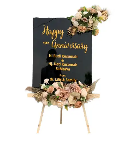 Papan Bunga Akrilik Bancar